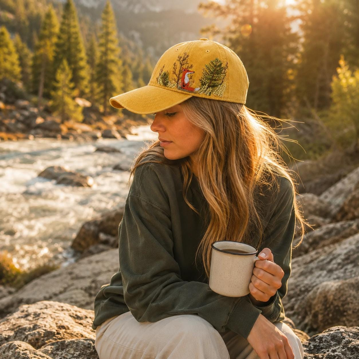 Handcrafted cap